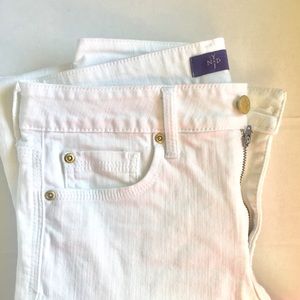 NYDJ White Skinny Jean Leggings